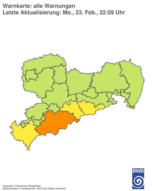 Aktuelle Wetterwarnungen für %region%