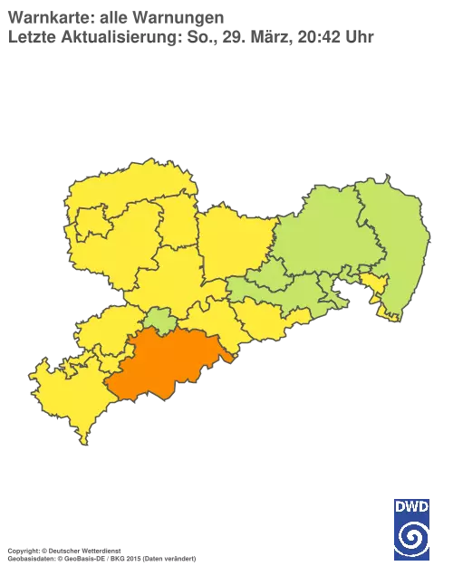 Aktuelle Wetterwarnungen für %region%