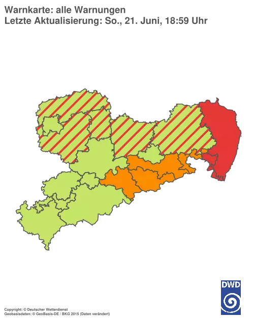 Aktuelle Wetterwarnungen für %region%