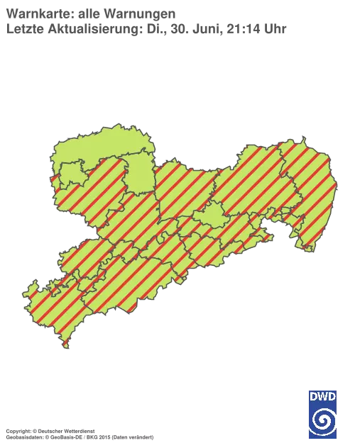 Aktuelle Wetterwarnungen für %region%