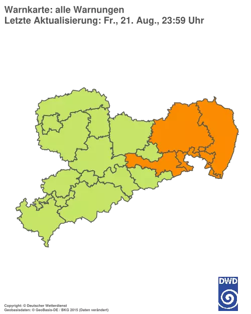 Aktuelle Wetterwarnungen für %region%